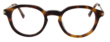 Safari Men Afro Motif Eyeglasses: Megxo - Demi Gold - SpecSMART Eye Clinic (Front View)